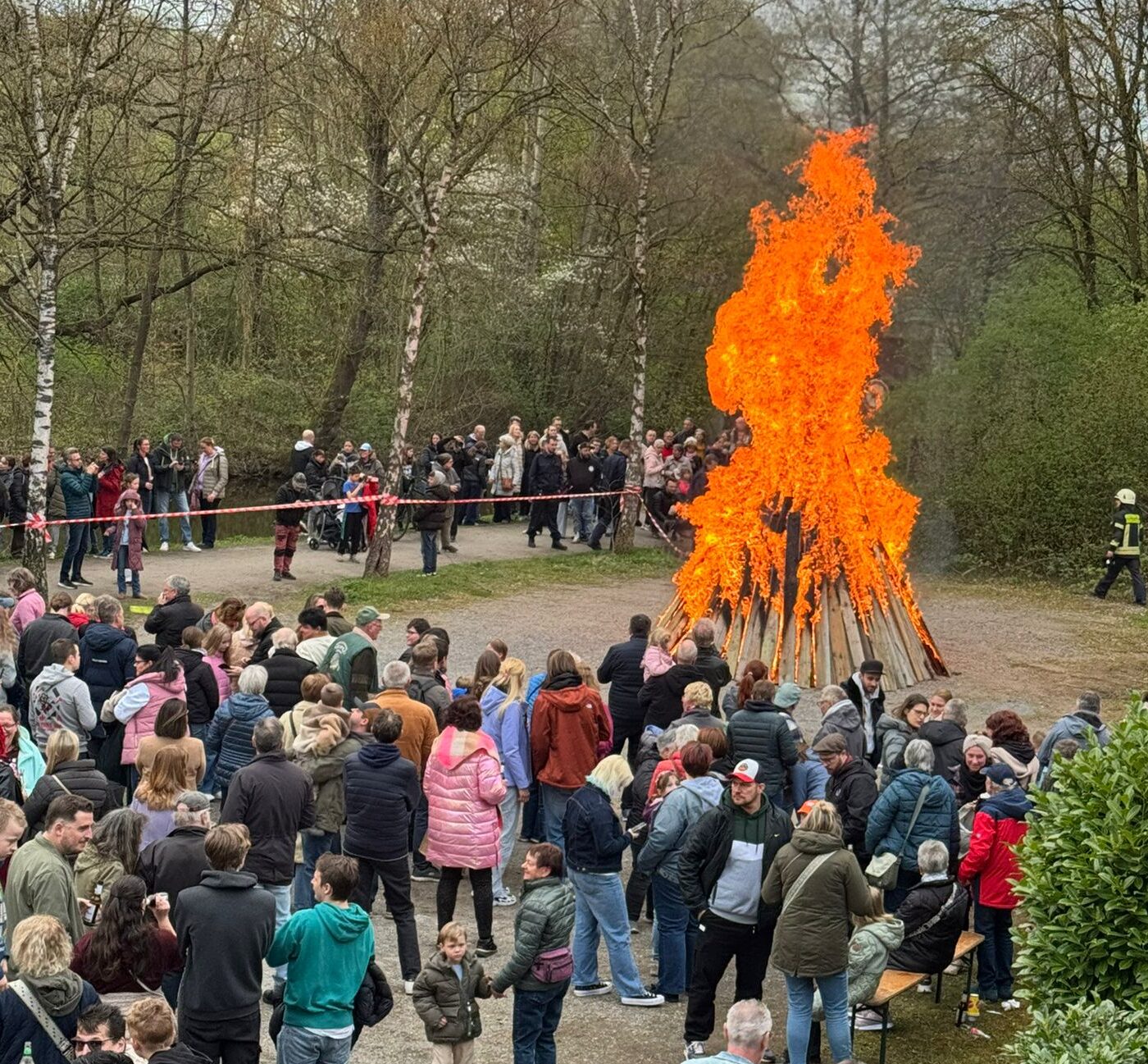 Osterbiwak 2026– Osterfeuer, gute Stimmung und strahlender Sonnenschein